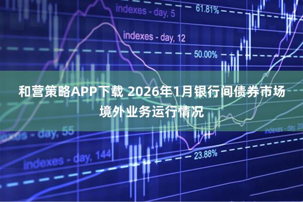 和营策略APP下载 2026年1月银行间债券市场境外业务运行情况
